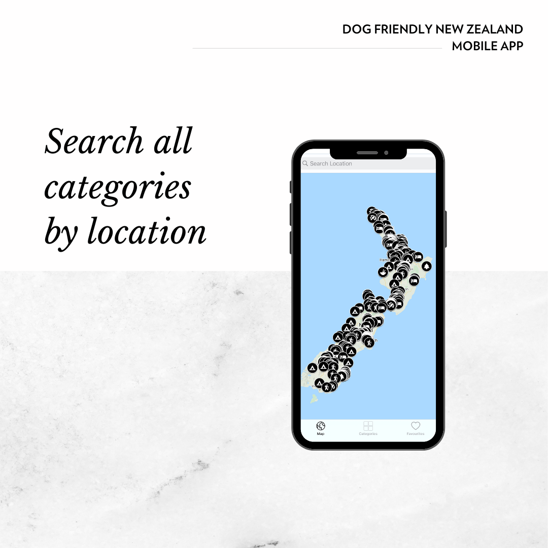 dog friendly new zealand map